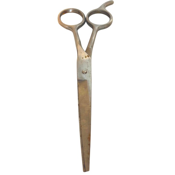 Other - Vintage Barber Shears Professional Hair Cutting Scissors Steel Industrial Decor